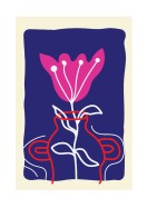 Flower In Vase | Maak je eigen poster