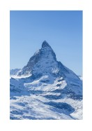 Matterhorn Mountain Peak | Maak je eigen poster