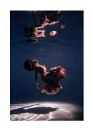 Woman Under Water | Maak je eigen poster