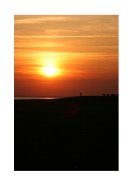 Red Sunset In Southern Sweden | Maak je eigen poster