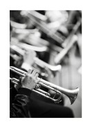 Jazz Band Playing | Maak je eigen poster