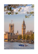 Big Ben In London During Spring | Maak je eigen poster