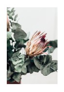 Pretty Dried Pink Flower | Maak je eigen poster
