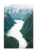 View Of Fjord In Norway | Maak je eigen poster
