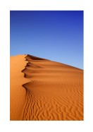 Sand Dunes In Sahara Desert | Maak je eigen poster