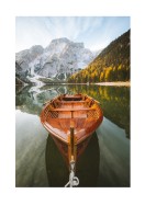 Rowing Boat In Lake | Maak je eigen poster