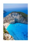 Navagio Beach In Greece | Maak je eigen poster