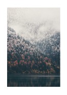 Foggy Forest | Maak je eigen poster