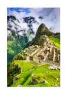 View Of Machu Picchu In Peru | Maak je eigen poster