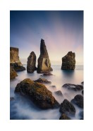 Sunrise At Coastline In Iceland | Maak je eigen poster